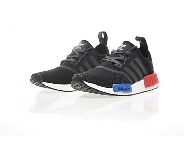 Schuhe Unisex Adidas Nmd Custom R_1 Boost Og Ba7265 Weiß & Blau & Rot