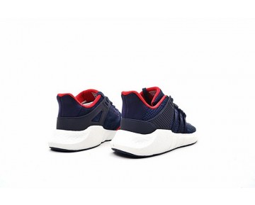 Schuhe Herren Tief Blau & Rot Adidas Original Eqt Support Boost Pk 93/17 Bb1304