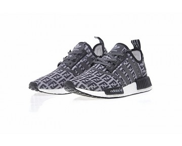 Unisex Schuhe Fendi X Adidas Nmd R_1 Boost Ff Ba7747