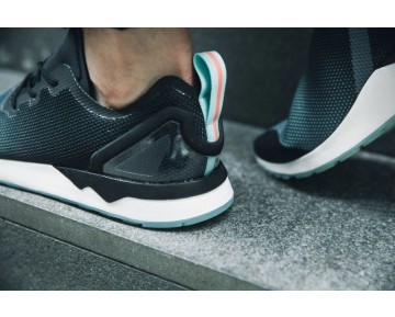 Schuhe Unisex Mesh Weiß Adidas Originals Zx Flux Racer Zxs79001