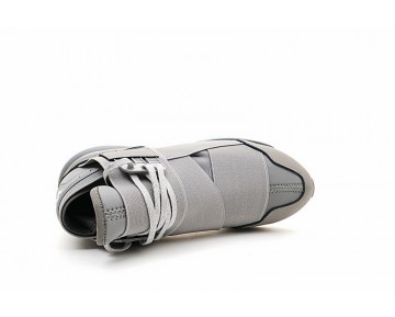 Unisex Ash Grau Y-3 Qasa High Bb4734 Schuhe