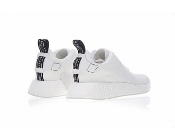 Adidas Nmd Boost R_2 By9914 Unisex Weiß & Schwarz Schuhe