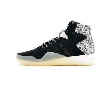 Core Schwarz & Weiß & Grau Adidas Originals Tubular Instinctore S76502 Schuhe Unisex