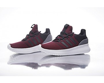 Schuhe Unisex Burgund Rot Adidas Neo Cloudfoam Ultimate Neo Bc0054