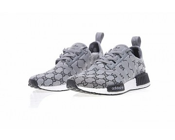 Unisex Schuhe Cucci X Adidas Nmd R_1 Boost Ba7521 Grau