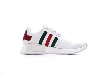 Weiß & Grün & Rot Adidas Nmd Custom S675002 Unisex Schuhe