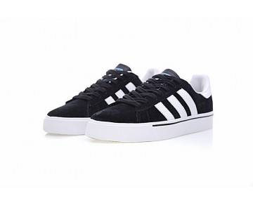 Herren Adidas Skateboarding Campus Vulc G06538 Schuhe Schwarz & Weiß