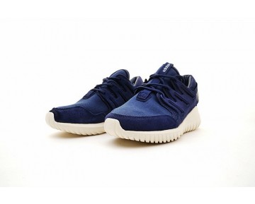 Herren Tief Blau & Weiß Schuhe Adidas Tubular Nova S74822