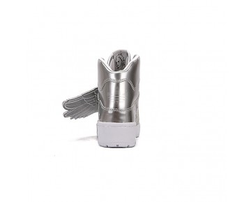 Adidas Originals X Jeremy Scott Wings S77798 Schuhe Unisex Metallic Silber