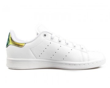 Schuhe Weiß Mosaic Gold Adidas Stan Smithte Aq3009 Unisex