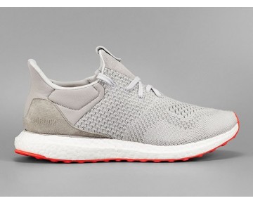 Unisex Grau & Orange Rot Schuhe Solebox X Adidas Consortium Ultra Boost Uncaged Ss80338