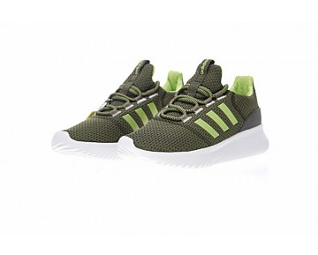 Unisex Adidas Neo Cloudfoam Ultimate Neo Bc0051 Schuhe Apple Grün & Olive