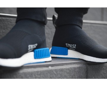 Adidas Originals Nmd Mid Sock S79152 Schwarz & Blau Schuhe Unisex