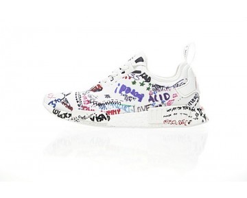Schuhe Vetements X Adidas Nmd Boost Ba7527 Unisex Creative Graffiti