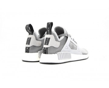 Schuhe Adidas Originals Nmd Primeknit Xr1 S32218 Weiß & Grau Unisex