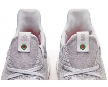 Unisex Grau & Orange Rot Schuhe Solebox X Adidas Consortium Ultra Boost Uncaged Ss80338