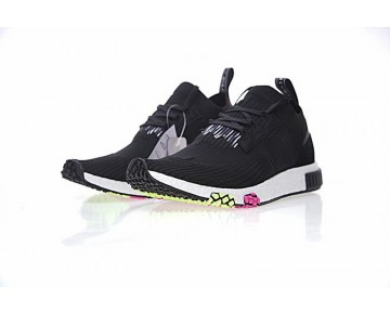 Unisex Schuhe 2018Adidas Nmd_Racer Pk Cq2441 Schwarz & Rosa & Grün