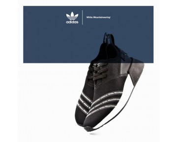 Unisex Schuhe Adidas Originals By Mountaineering S7456 Schwarz & Weiß