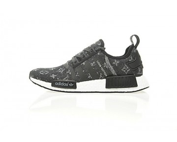 Herren Schwarz L.V X Adidas Nmd R_1 Boost Ba7263 Schuhe
