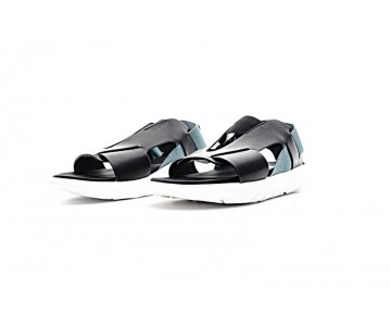 Ss Y-3 Qasa Elle Stretch Sandal By2570 Unisex Schwarz & Weiß