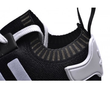 Unisex Schwarz & Weiß Adidas Originals Nmd Schuhe