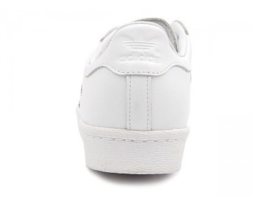 Adidas Originals Superstar 80S Metal Toe D67592 Weiß Silber Unisex Schuhe