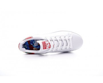 Unisex Schuhe Weiß/Power Rot Adidas Stan Smith W Bb5157