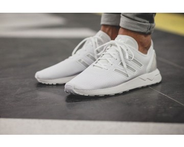 Schuhe Unisex Mesh Weiß Adidas Originals Zx Flux Racer Zxs79001