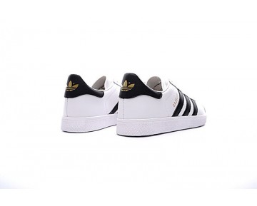 Schuhe Adidas Originals Gazelle Bb5498 Weiß & Schwarz Herren